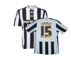 Newcastle United 2009-10 Home Shirt (S) (Excellent) (Gonzalez 15)_0