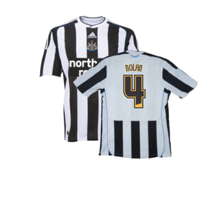 Newcastle United 2009-10 Home Shirt (S) (Excellent) (Nolan 4)_0