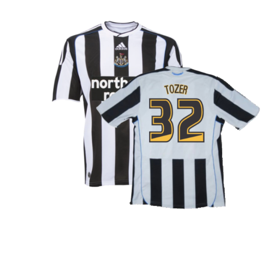 Newcastle United 2009-10 Home Shirt (S) (Excellent) (Tozer 32)_0