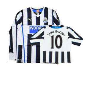 Newcastle United 2013/14 Home L/S Shirt (S) (Very Good) (SAINT MAXIMIN 10)_0