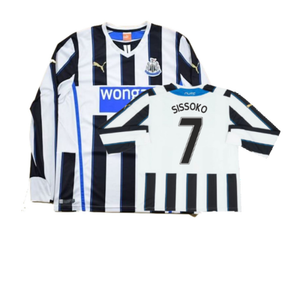 Newcastle United 2013/14 Home L/S Shirt (S) (Very Good) (Sissoko 7)_0