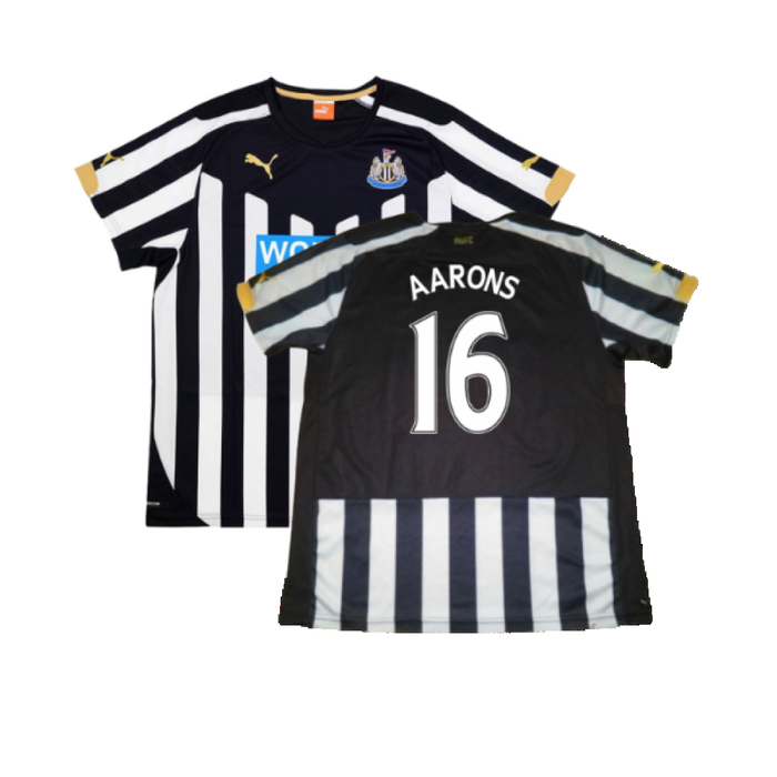 Newcastle United 2014-15 Home Shirt (L) (Good) (Aarons 16)