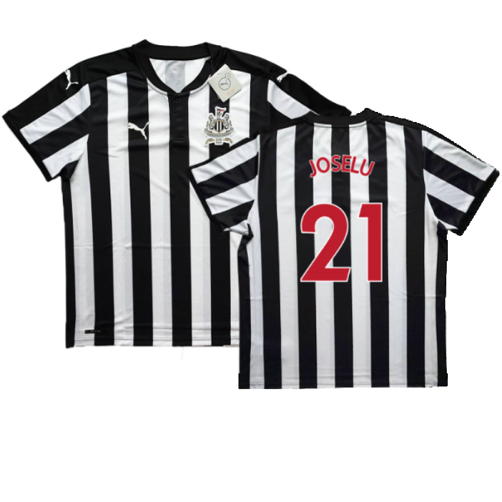 Newcastle United 2017-18 Home Shirt (Sponserless) (S) (BNWT) (Joselu 21)_0