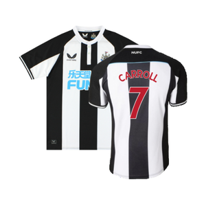 Newcastle United 2021-22 Home Shirt (M) (Mint) (CARROLL 7)_0