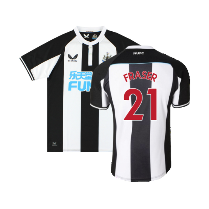 Newcastle United 2021-22 Home Shirt (M) (Mint) (FRASER 21)