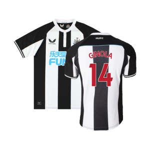 Newcastle United 2021-22 Home Shirt (M) (Mint) (GINOLA 14)_0