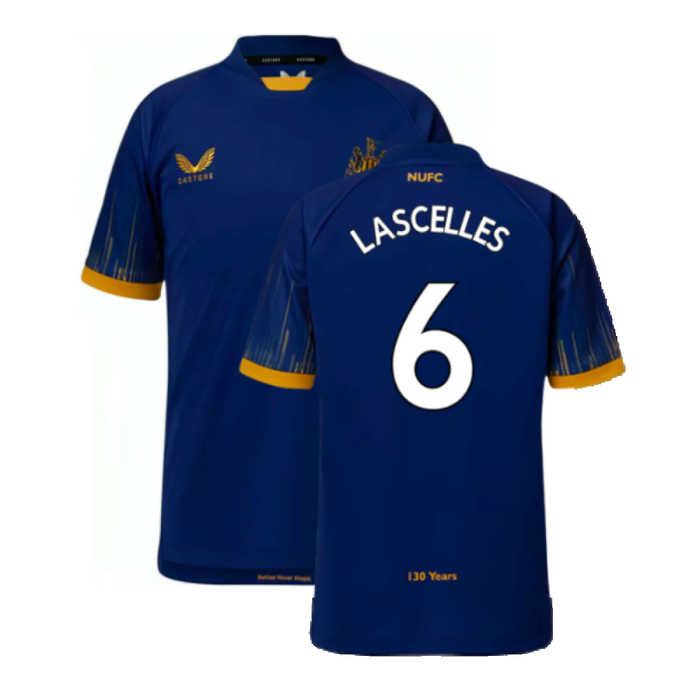 Newcastle United 2022-23 Away Shirt (Sponsorless) (XL) (Excellent) (LASCELLES 6)