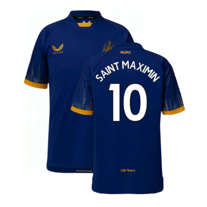 Newcastle United 2022-23 Away Shirt (Sponsorless) (XL) (Excellent) (SAINT MAXIMIN 10)