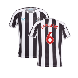 Newcastle United 2022-23 Home Shirt (Sponsorless) (L) (LASCELLES 6) (Mint)_0