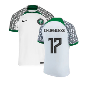 Nigeria 2021-2023 Away Shirt (M) (Excellent) (CHUKWUEZE 17)_0