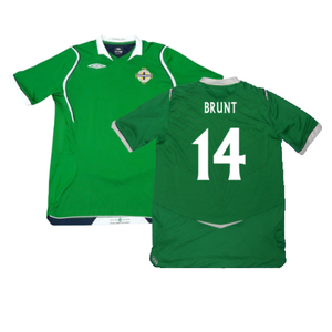 Northern Ireland 2008-09 Home Shirt (L) (Very Good) (Brunt 14)_0