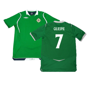 Northern Ireland 2008-09 Home Shirt (Excellent) (Giliespie 7)_0