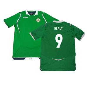 Northern Ireland 2008-09 Home Shirt (L) (Excellent) (Healy 9)_0