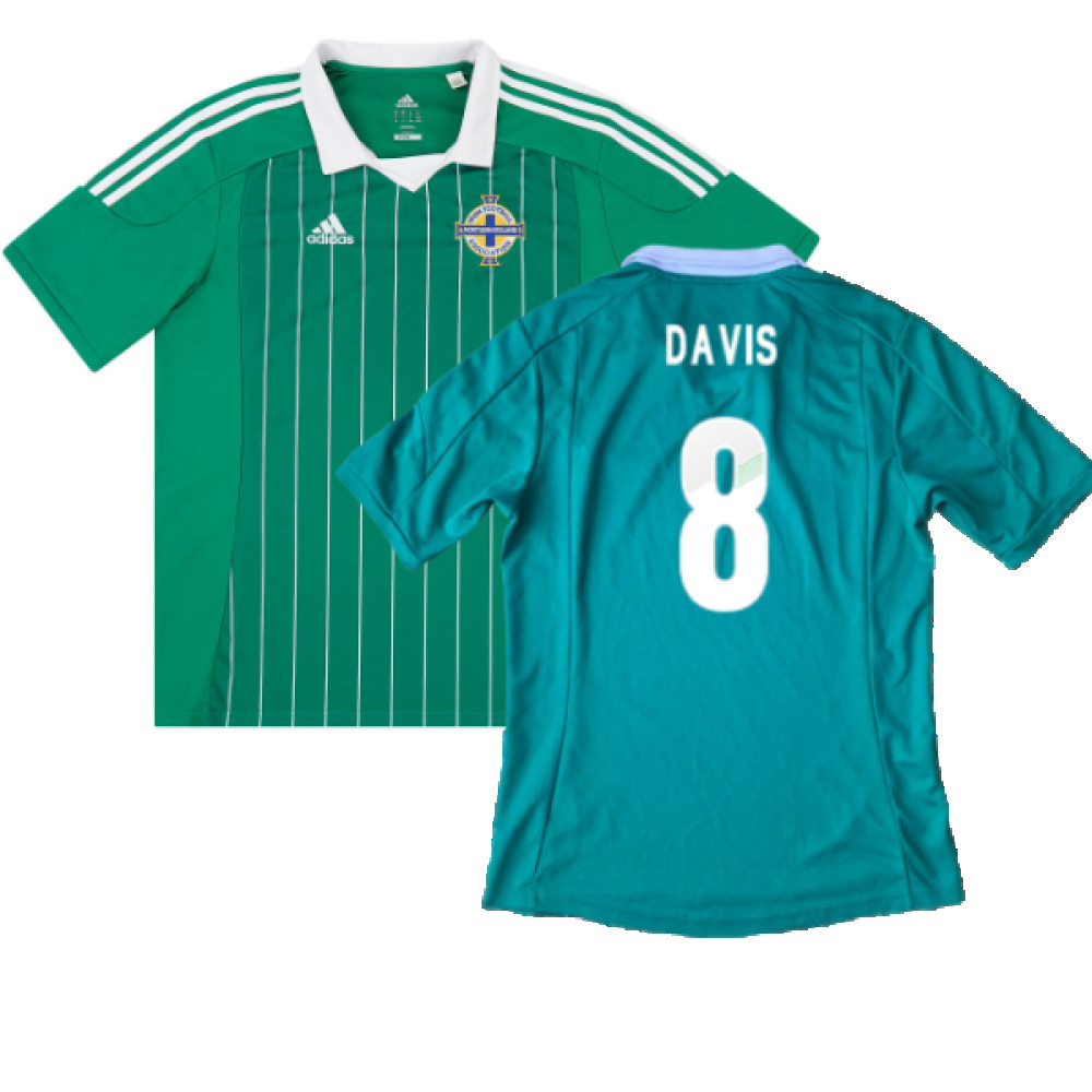 Northern Ireland 2012-13 Home Shirt (S) (Excellent) (Davis 8)_0