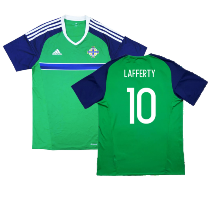 Northern Ireland 2016-17 Home Shirt (S) (Good) (Lafferty 10)