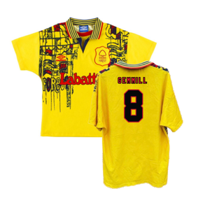 Nottingham Forest 1995-97 Away Shirt (XXL) (Excellent) (Gemmill 8)_0