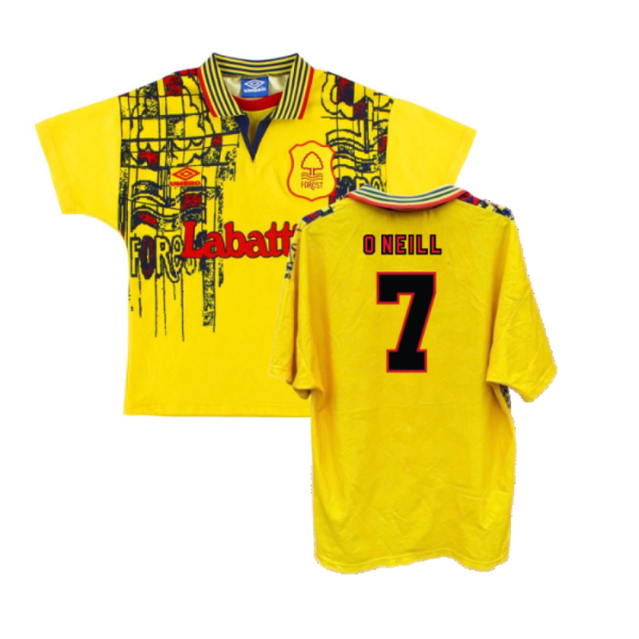 Nottingham Forest 1995-97 Away Shirt (XXL) (Excellent) (O Neill 7)