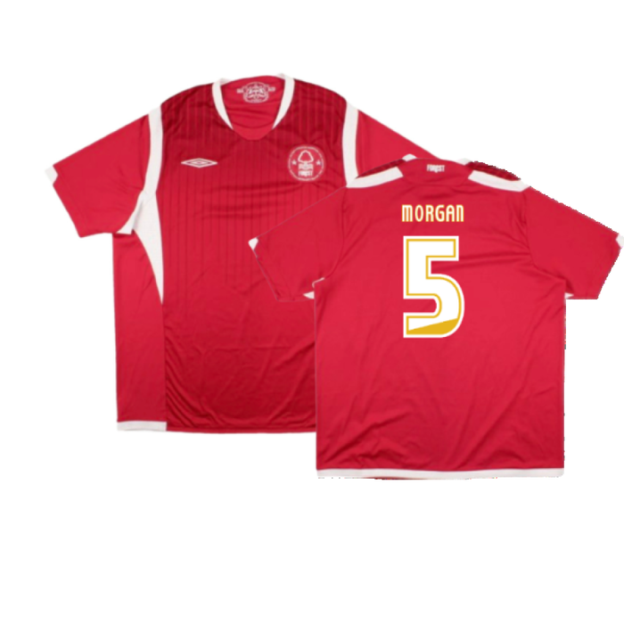 Nottingham Forest 2009-10 Home Shirt (XL) (Good) (Morgan 5)