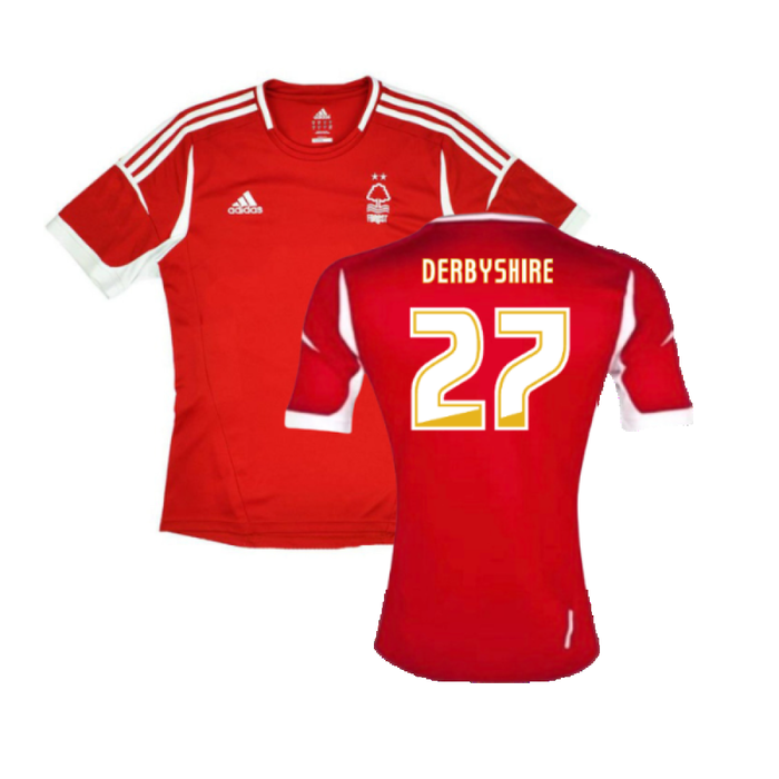 Nottingham Forest 2013-14 Home Shirt (XXL) (Very Good) (Derbyshire 27)