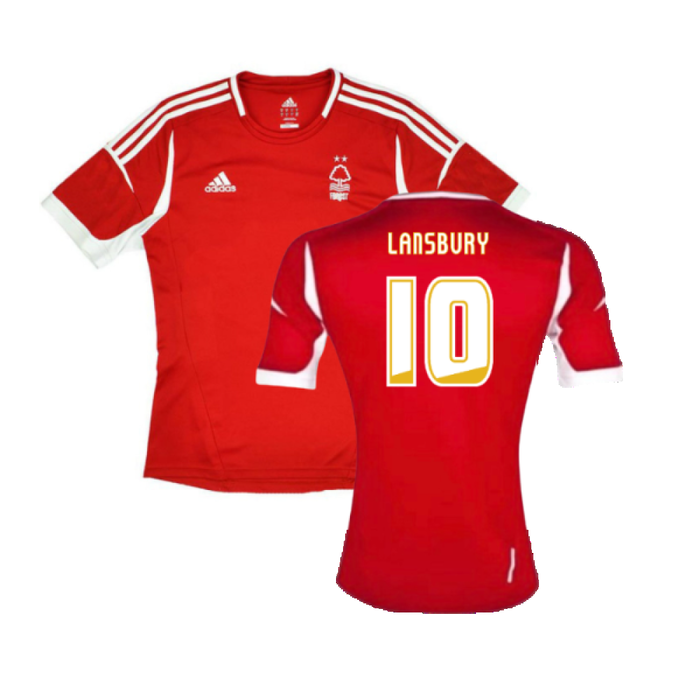 Nottingham Forest 2013-14 Home Shirt (XXL) (Very Good) (Lansbury 10)