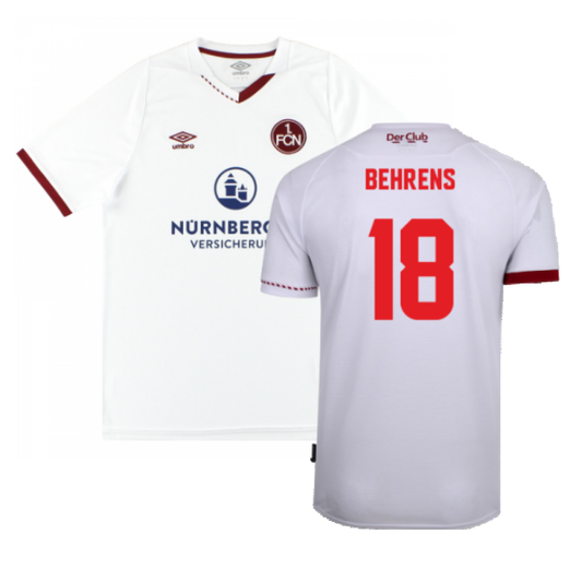 Nurnberg 2020-21 Away Shirt (XL) (Mint) (Behrens 18)_0