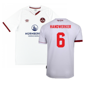 Nurnberg 2020-21 Away Shirt (XL) (Excellent) (Handwerker 6)_0