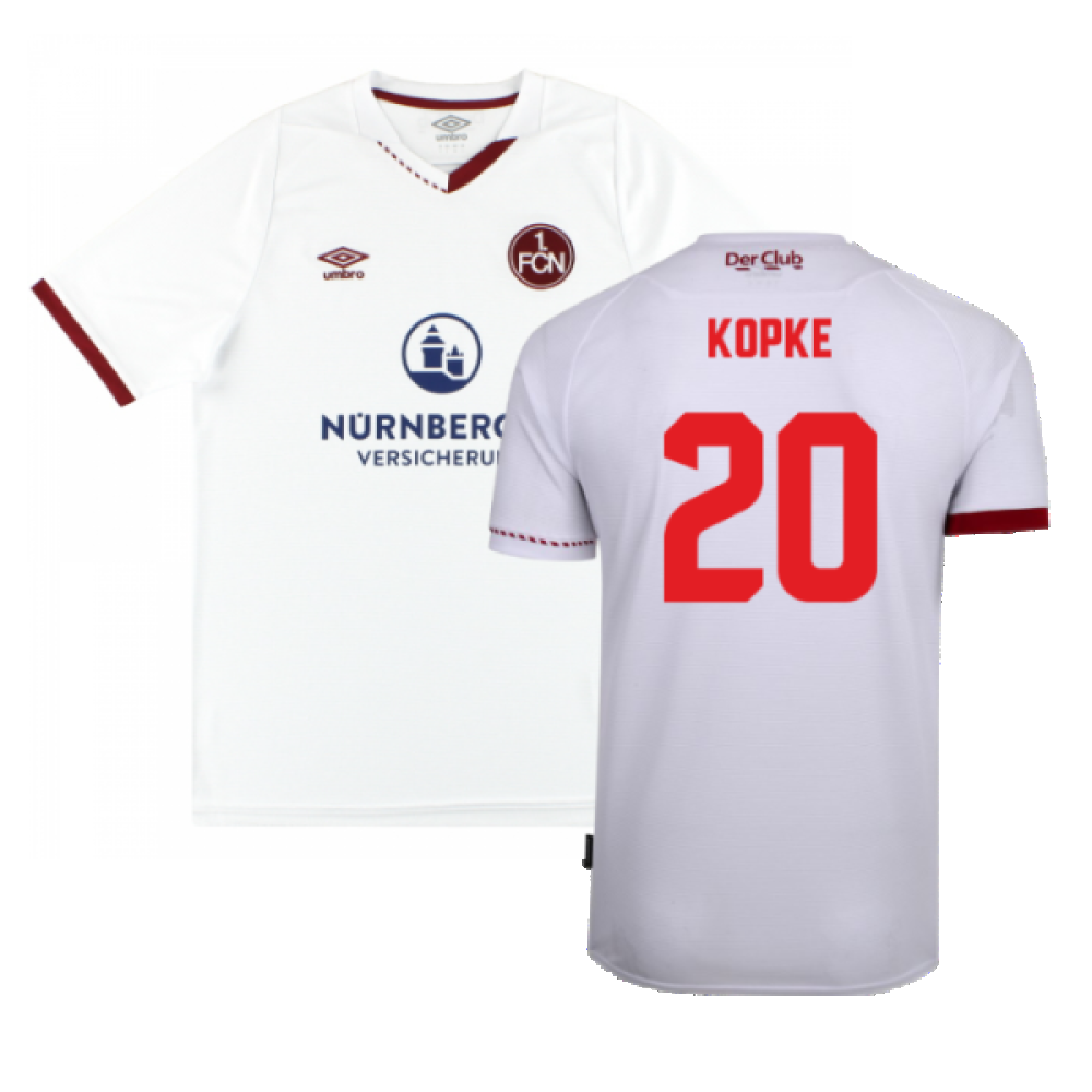 Nurnberg 2020-21 Away Shirt (XL) (Mint) (Kopke 20)_0