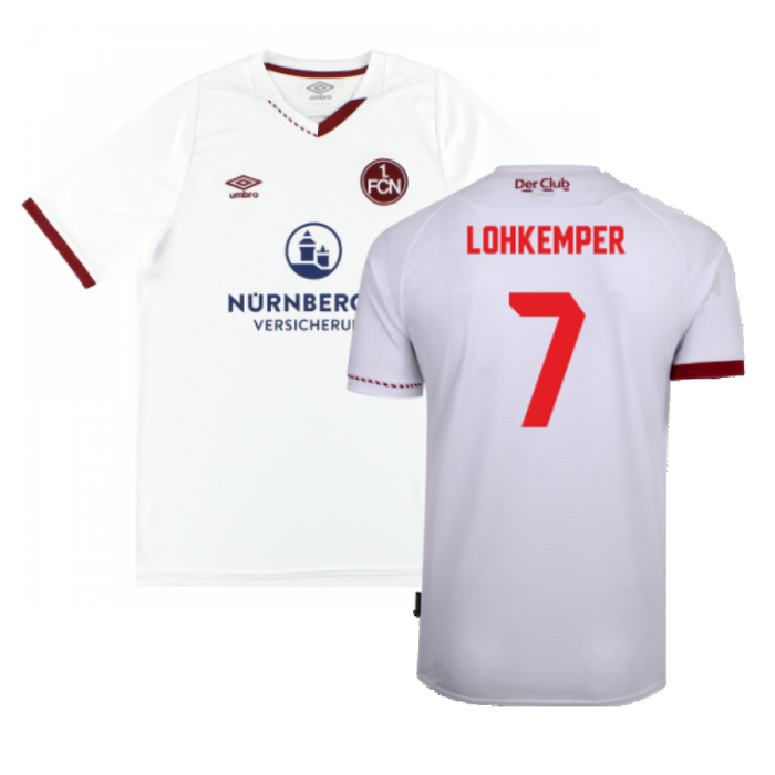 Nurnberg 2020-21 Away Shirt (XL) (Excellent) (Lohkemper 7)