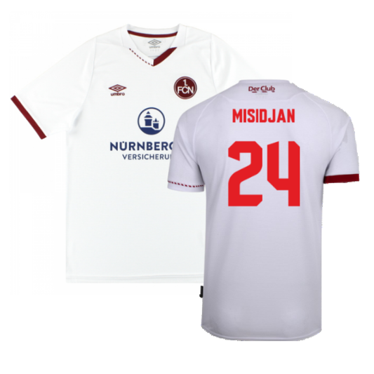 Nurnberg 2020-21 Away Shirt (L) (Mint) (Misidjan 24)_0