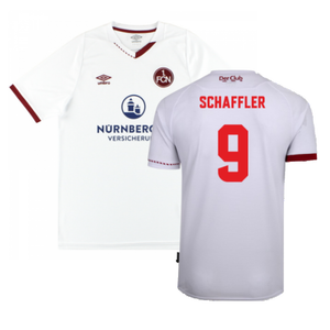 Nurnberg 2020-21 Away Shirt (L) (Mint) (Schaffler 9)_0