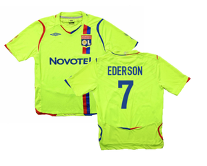 Olympique Lyon 2008-09 Third Shirt (S) (Ederson 7) (Fair)_0