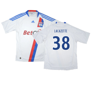 Olympique Lyon 2010-11 Home Shirt (Good) (Lacazette 38)_0