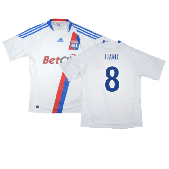 Olympique Lyon 2010-11 Home Shirt (Good) (Pjanic 8)