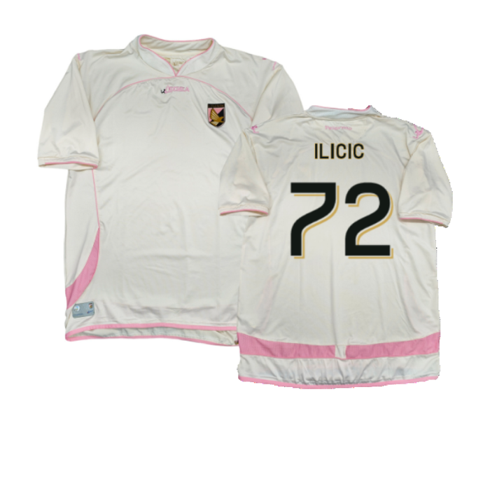 Palermo 2010-11 Away Shirt (Sponsorless) (L) (Ilicic 72) (Excellent)