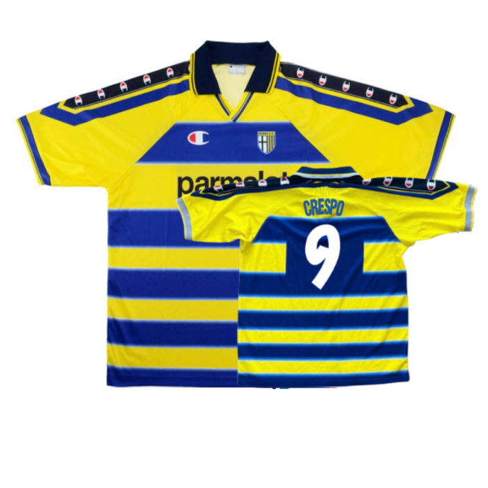 Parma 1999-2000 Home Shirt (S) (Good) (Crespo 9)