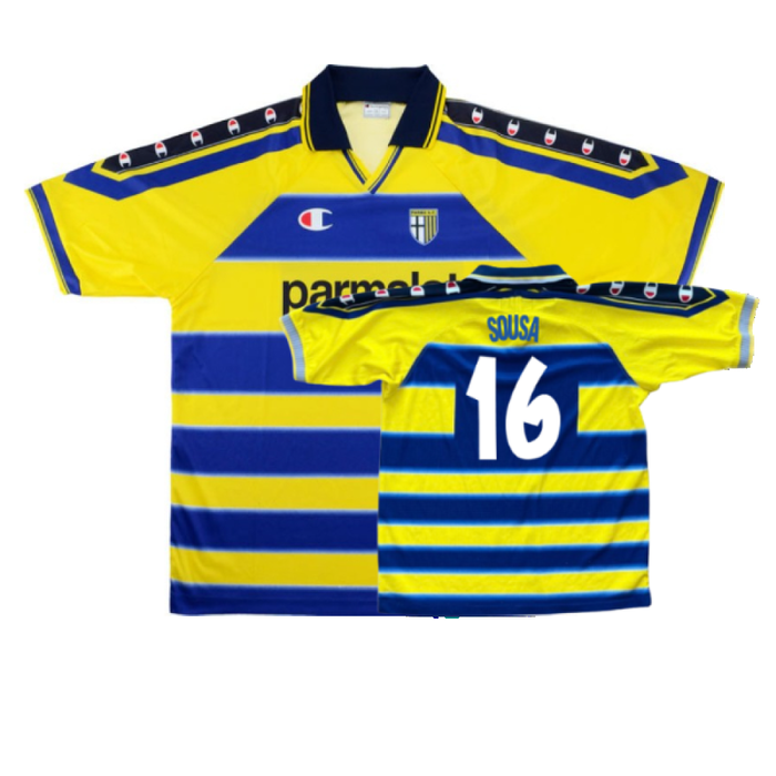 Parma 1999-2000 Home Shirt (S) (Good) (Sousa 16)