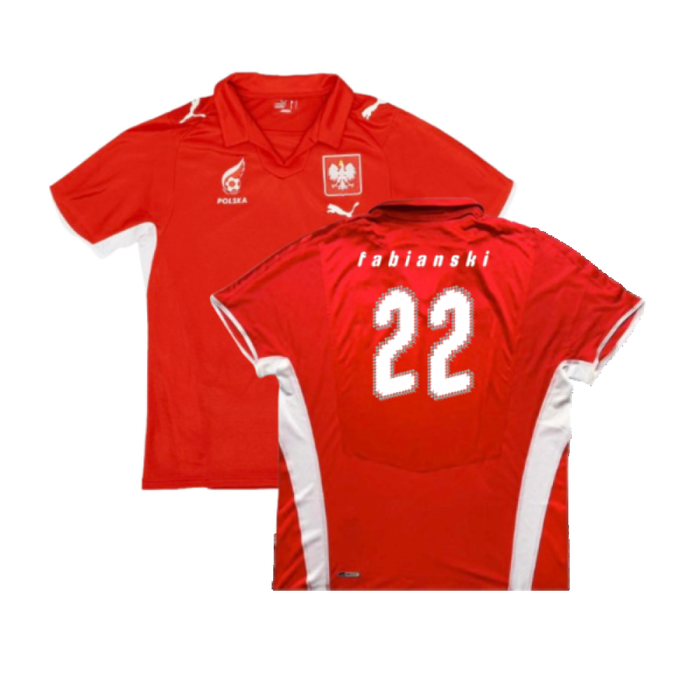 Poland 2008-09 Away Shirt (M) (Good) (Fabianski 22)