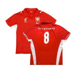 Poland 2008-09 Away Shirt (M) (Good) (Krzynowek 8)_0