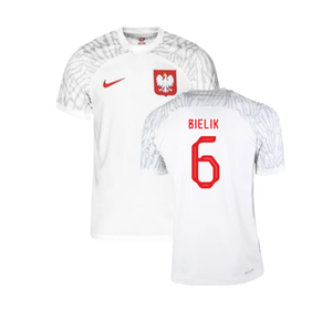 Poland 2022-23 Home Shirt (XLB (7-8y)) (Excellent) (Bielik 6)_0