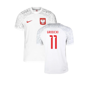 Poland 2022-23 Home Shirt (XLB (7-8y)) (Excellent) (Grosicki 11)_0