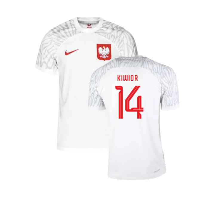 Poland 2022-23 Home Shirt (XLB (7-8y)) (Excellent) (Kiwior  14)