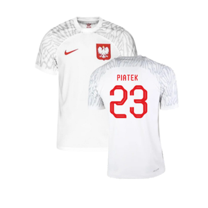 Poland 2022-23 Home Shirt (XLB (7-8y)) (Excellent) (Piatek 23)_0