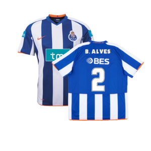 Porto 2008-09 Home Shirt (L) (Excellent) (B. Alves 2)_0