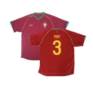 Portugal 2006-08 Home Shirt (XL) (Excellent) (PEPE 3)_0