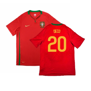 Portugal 2008-10 Home Shirt (M) (Very Good) (Deco 20)_0