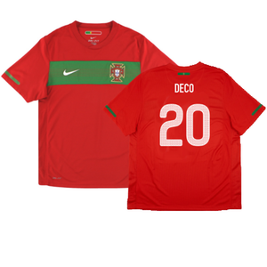 Portugal 2010-11 Home Shirt (XL) (Excellent) (Deco 20)_0