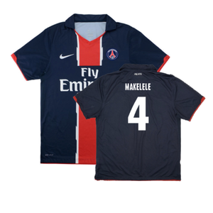 PSG 2010-11 Away Shirt (XL) (Good) (Makelele 4)_0