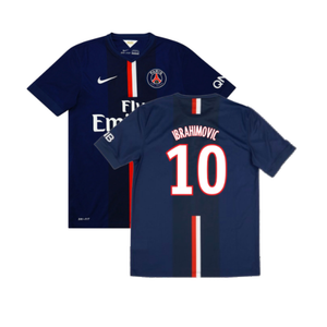 PSG 2014-15 Home Shirt (L) (Good) (Ibrahimovic 10)_0