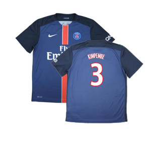 PSG 2015-16 Home Shirt (XL) (Mint) (Kimpembe 3)_0