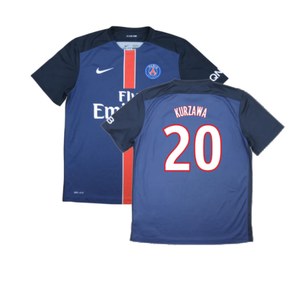 PSG 2015-16 Home Shirt (XL) (Mint) (Kurzawa 20)_0